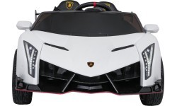 Elektromobilis Lamborghini Veneno, baltas