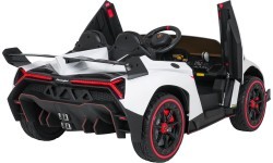 Elektromobilis Lamborghini Veneno, baltas