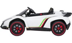 Elektromobilis Lamborghini Veneno, baltas