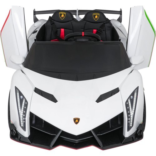 Elektromobilis Lamborghini Veneno, baltas