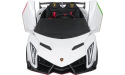 Elektromobilis Lamborghini Veneno, baltas