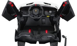 Электромобиль Lamborghini Veneno, белый