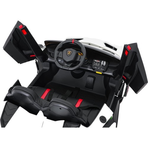 Elektromobilis Lamborghini Veneno, baltas