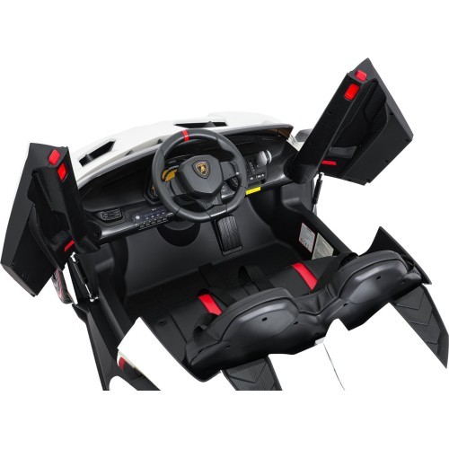 Elektromobilis Lamborghini Veneno, baltas