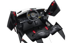 Elektromobilis Lamborghini Veneno, baltas
