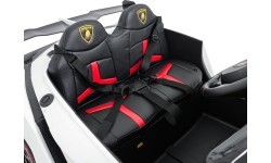 Elektromobilis Lamborghini Veneno, baltas