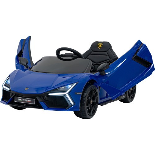 Электромобиль Lamborghini Revuelto, синий