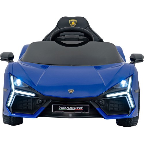 Elektromobilis Lamborghini Revuelto, mėlynas