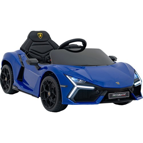 Электромобиль Lamborghini Revuelto, синий