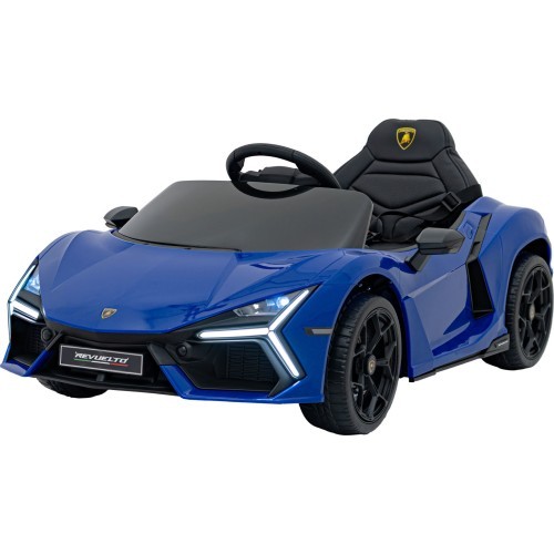 Электромобиль Lamborghini Revuelto, синий