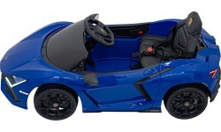 Электромобиль Lamborghini Revuelto, синий