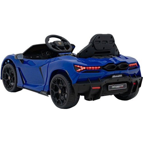 Электромобиль Lamborghini Revuelto, синий