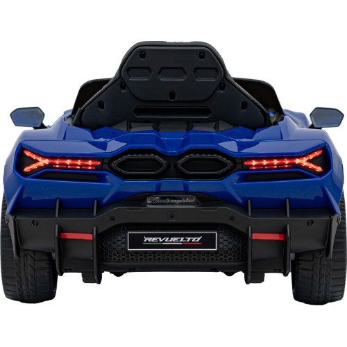 Elektromobilis Lamborghini Revuelto, mėlynas