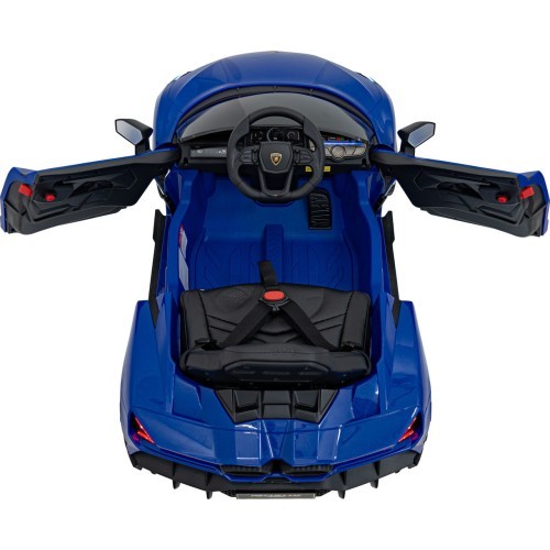 Elektromobilis Lamborghini Revuelto, mėlynas
