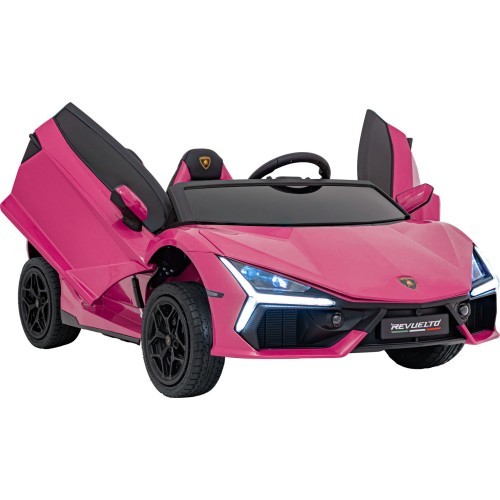 Электромобиль Lamborghini Revuelto XL STRONG, розовый