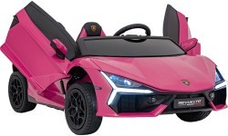 Elektromobilis Lamborghini Revuelto XL STRONG, rožinis