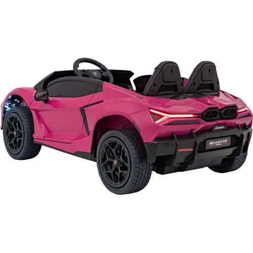 Elektromobilis Lamborghini Revuelto XL STRONG, rožinis