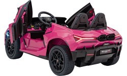 Электромобиль Lamborghini Revuelto XL STRONG, розовый