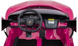 Электромобиль Lamborghini Revuelto XL STRONG, розовый