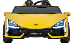 Электромобиль Lamborghini Revuelto XL STRONG, желтый