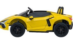 Elektromobilis Lamborghini Revuelto XL STRONG, geltonas