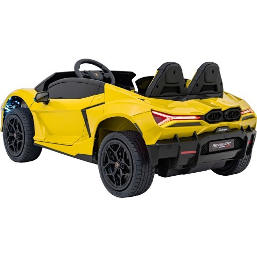 Elektromobilis Lamborghini Revuelto XL STRONG, geltonas