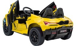 Электромобиль Lamborghini Revuelto XL STRONG, желтый