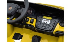 Elektromobilis Lamborghini Revuelto XL STRONG, geltonas