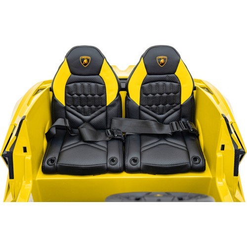 Электромобиль Lamborghini Revuelto XL STRONG, желтый