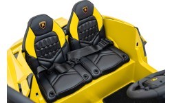 Электромобиль Lamborghini Revuelto XL STRONG, желтый