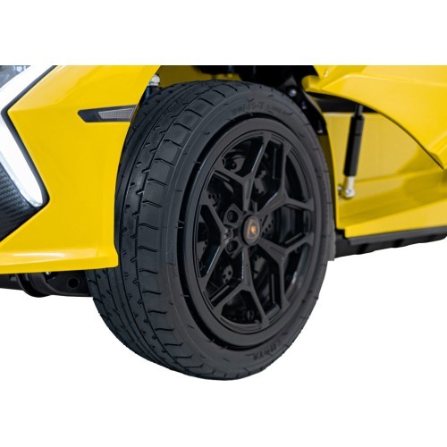 Электромобиль Lamborghini Revuelto XL STRONG, желтый