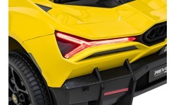 Elektromobilis Lamborghini Revuelto XL STRONG, geltonas