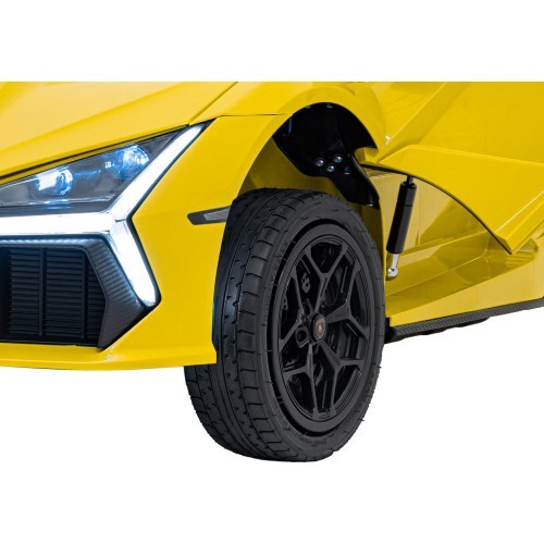 Электромобиль Lamborghini Revuelto XL STRONG, желтый