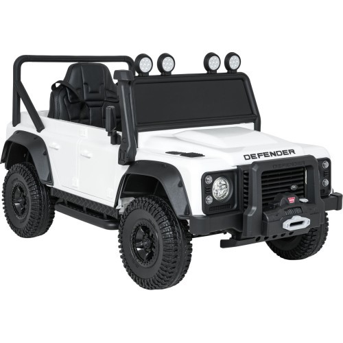 Электромобиль Land Rover Defender 110 SVX Concept белый