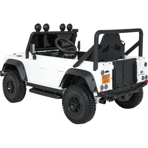 Электромобиль Land Rover Defender 110 SVX Concept белый