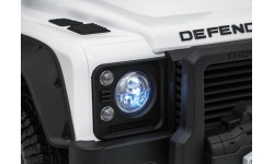 Электромобиль Land Rover Defender 110 SVX Concept белый