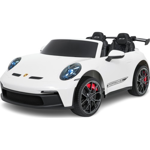 Elektromobilis Porsche 911 GT3, baltas