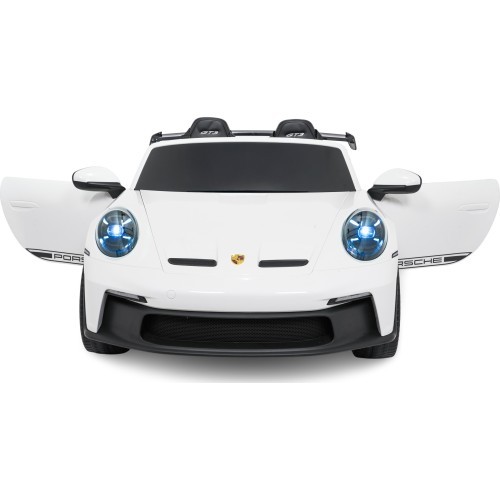 Elektromobilis Porsche 911 GT3, baltas