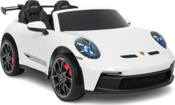 Elektromobilis Porsche 911 GT3, baltas