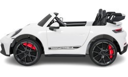 Elektromobilis Porsche 911 GT3, baltas