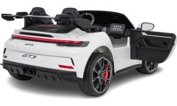 Elektromobilis Porsche 911 GT3, baltas