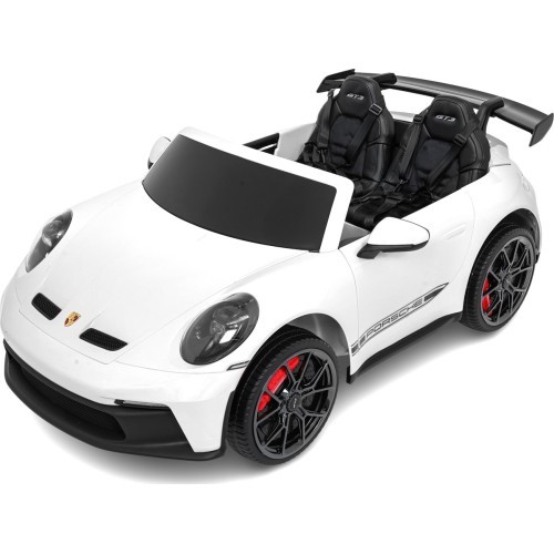 Elektromobilis Porsche 911 GT3, baltas