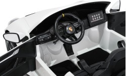 Elektromobilis Porsche 911 GT3, baltas