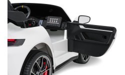 Elektromobilis Porsche 911 GT3, baltas