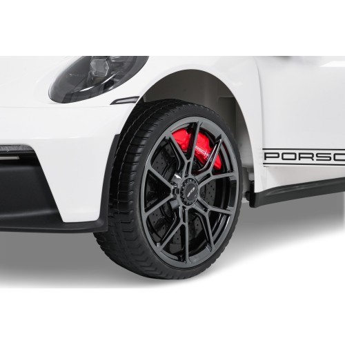 Elektromobilis Porsche 911 GT3, baltas