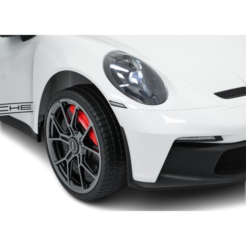 Elektromobilis Porsche 911 GT3, baltas