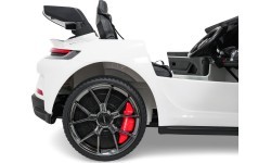 Elektromobilis Porsche 911 GT3, baltas