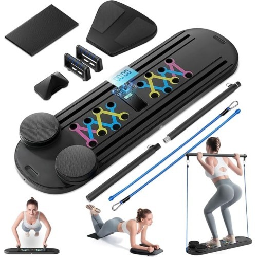 Многофункциональная доска для отжиманий и пилатеса inSPORTline Pushap Zen