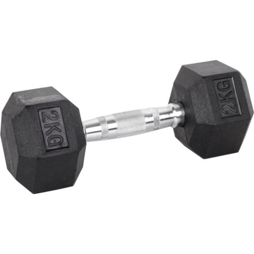 Шестигранная гантель inSPORTline Hexsteel 2 кг