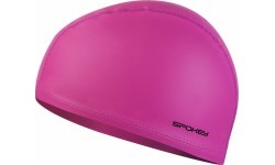 Coated swimming cap pink Spokey FOGI